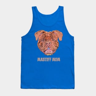 French Mastiff Mom - Mastiff Mom Design Tank Top